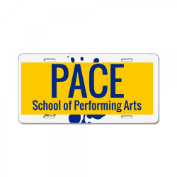 pace performing arts License Plate | Artistshot