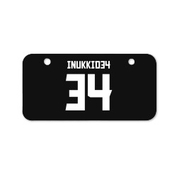 inukki034 Bicycle License Plate | Artistshot