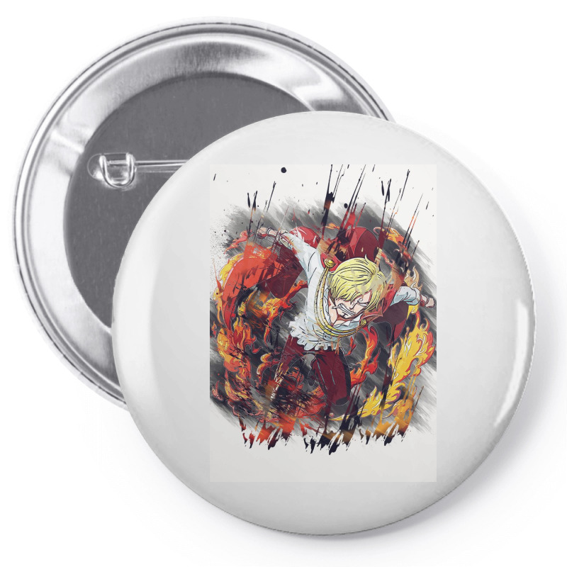 Anime Character Art 13 Pin-back Button | Artistshot