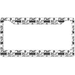 the whiskey made me do it License Plate Frame | Artistshot
