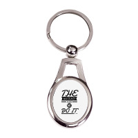 The Whiskey Made Me Do It Silver Oval Keychain | Artistshot