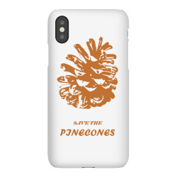 save the pine cones iPhoneX Case | Artistshot