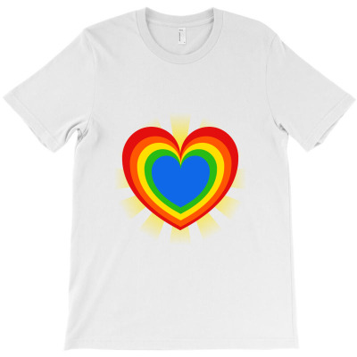 Pride Heart T-shirt Designed By Myluphoto