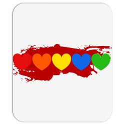 pride hearts Mousepad | Artistshot