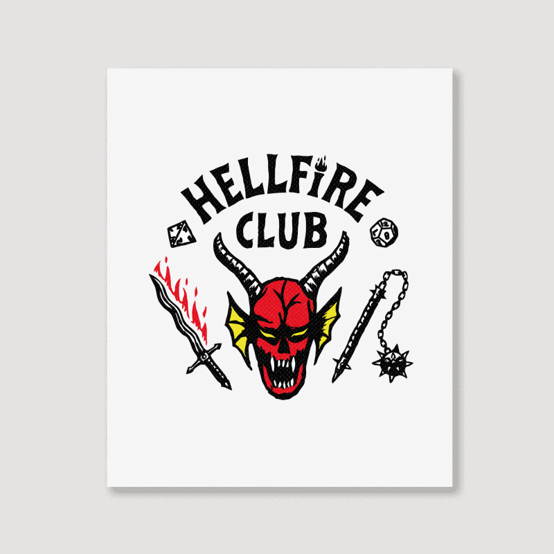 Hellfire Club Portrait Canvas Print | Artistshot
