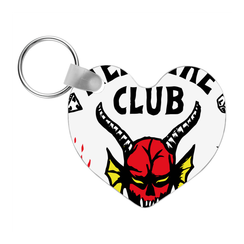 Hellfire Club Frp Heart Keychain | Artistshot