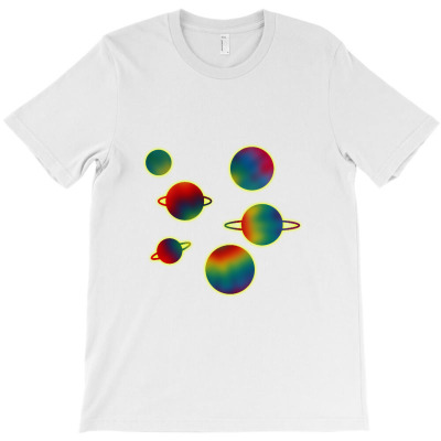 Pride Planets T-shirt Designed By Myluphoto