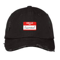 Hello I'm Essential ,essential Vintage Cap | Artistshot