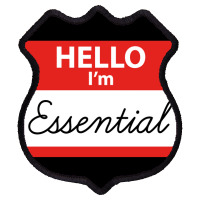 Hello I'm Essential ,essential Shield Patch | Artistshot
