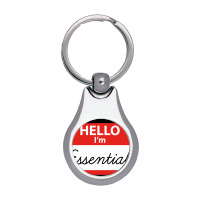 Hello I'm Essential ,essential Silver Pear Keychain | Artistshot