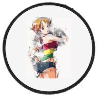 Anime Character Art 14 Round Patch | Artistshot