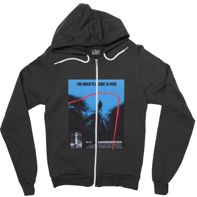 Posty - Goodbyes Album Cover Zipper Hoodie | Artistshot