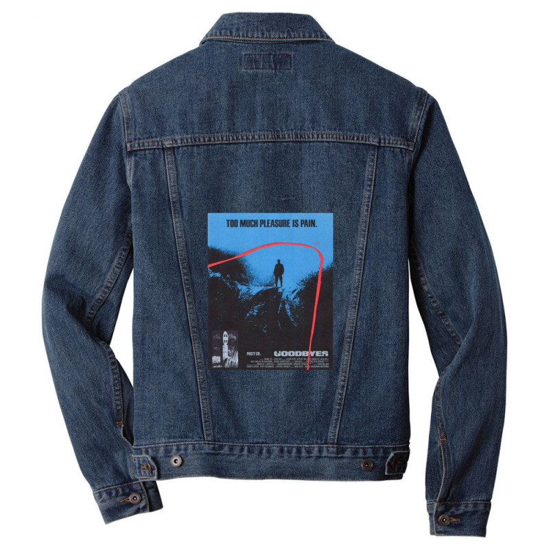 Posty - Goodbyes Album Cover Men Denim Jacket | Artistshot