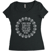 Anthony Bridgerton Quote Women's Triblend Scoop T-shirt | Artistshot