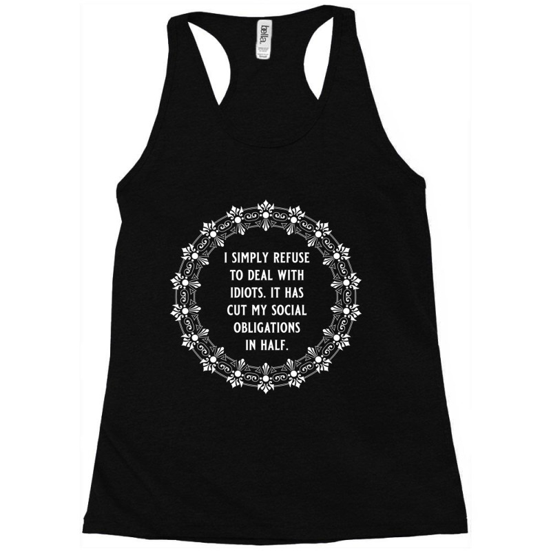 Anthony Bridgerton Quote Racerback Tank by UJAYWEHYE | Artistshot