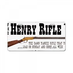 henry rifle License Plate | Artistshot