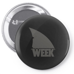 week of the shark Pin-back button | Artistshot