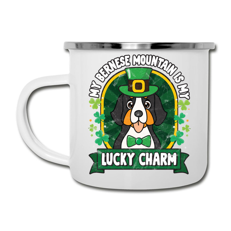Bernese Mountain Is My Lucky Charm St Patricks Camper Cup | Artistshot