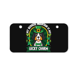 bernese mountain is my lucky charm st patricks Bicycle License Plate | Artistshot