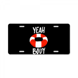 simply funny lifeguard License Plate | Artistshot