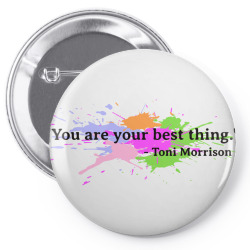 toni morisson quote Pin-back button | Artistshot