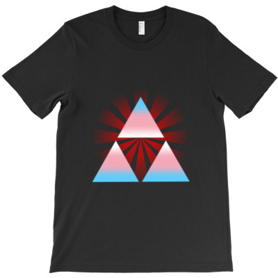 Trans Triforce T-shirt Designed By Myluphoto