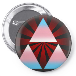 trans triforce Pin-back button | Artistshot