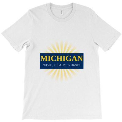 University Of Michigan Theatre T-shirt Designed By Myluphoto