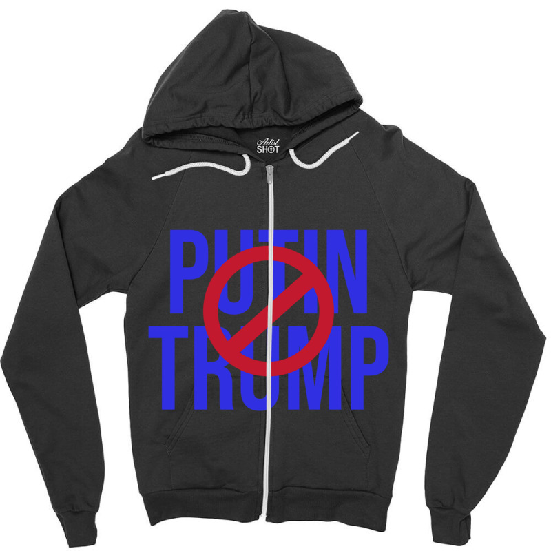 Putin And Trump Zipper Hoodie | Artistshot