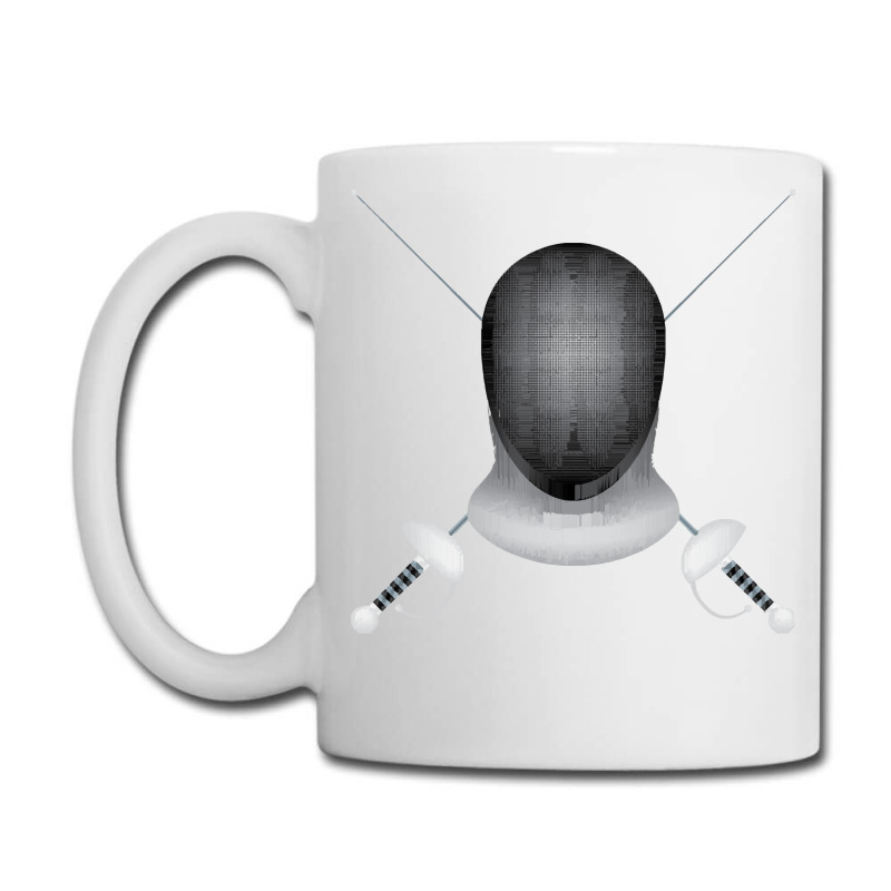 Fencing Fencing - Crossed Fencing Swords And Fencing Mask Coffee Mug | Artistshot