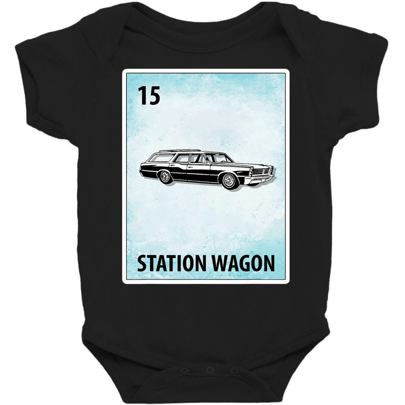 Station Wagon Mexican Cards T Shirt Baby Bodysuit by Jay99 | Artistshot