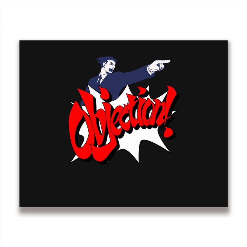 Objection Metal Print Horizontal | Artistshot