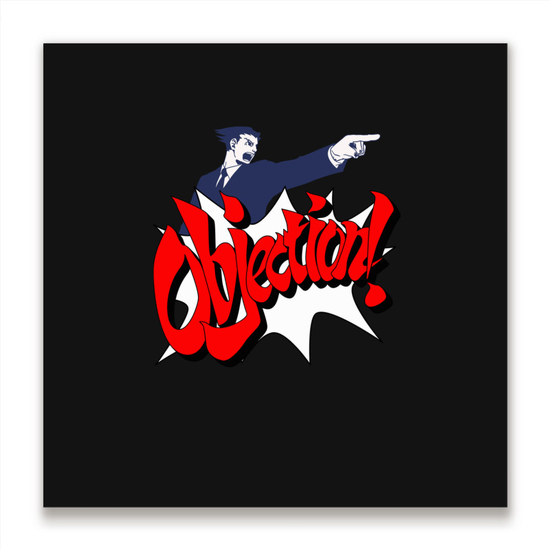 Objection Metal Print Square | Artistshot