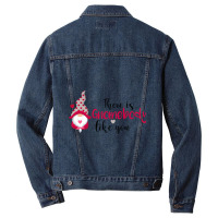 There Is Gnombody Men Denim Jacket | Artistshot