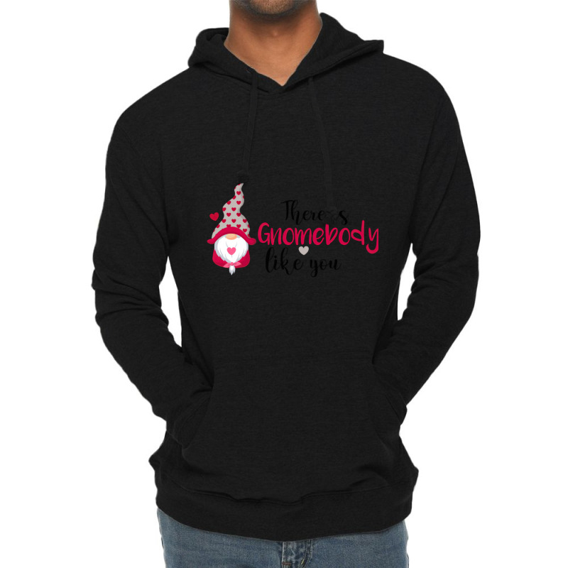 There Is Gnombody Lightweight Hoodie by brumfieldportillo7vlpq8 | Artistshot