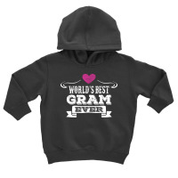 World's Best Gram Ever Toddler Hoodie | Artistshot