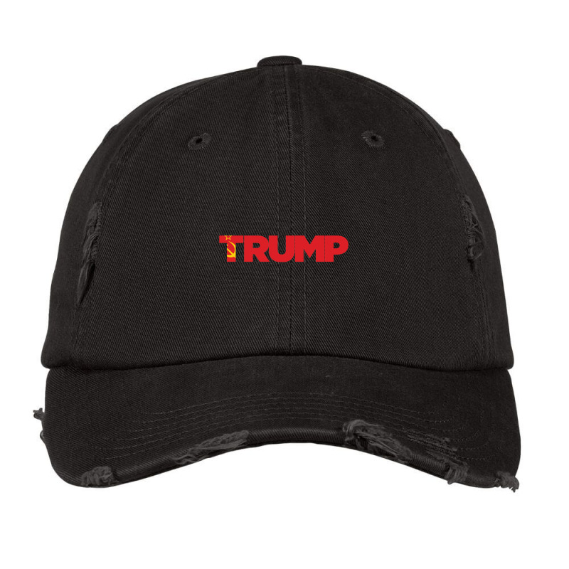 Russian Traitor Trump Vintage Cap by AMYBROKER | Artistshot