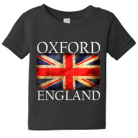 Oxford England Union Jack Flag Baby Tee | Artistshot