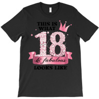 18 & Fabulous I Pink White Party Group Candid Photo Outfit T-shirt | Artistshot