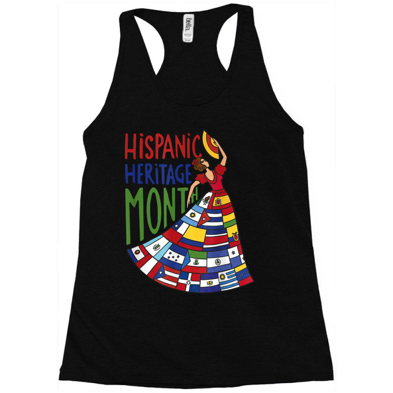 Latin American Heritage Month Racerback Tank by Clinical | Artistshot