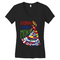 Latin American Heritage Month Women's V-neck T-shirt | Artistshot