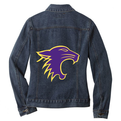 Stkates Wildcats Ladies Denim Jacket Designed By Sophiavictoria