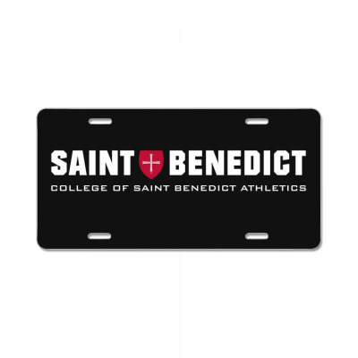 College Of Saint Benedict License Plate Designed By Sophiavictoria