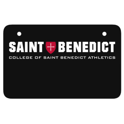 College Of Saint Benedict Atv License Plate Designed By Sophiavictoria