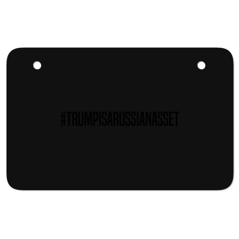 Trump Is Russian Asset Atv License Plate | Artistshot