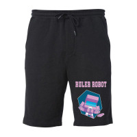 Ruler Robot Fleece Short | Artistshot