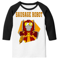 Sausage Robot Youth 3/4 Sleeve | Artistshot