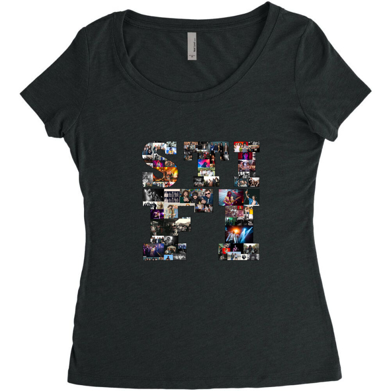 Sticky Fingers Design Women's Triblend Scoop T-shirt by DustinNewman | Artistshot