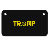 Trump Russia Ties Antitrump Motorcycle License Plate | Artistshot