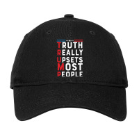 Trump Truth Really Upsets Most People Adjustable Cap | Artistshot